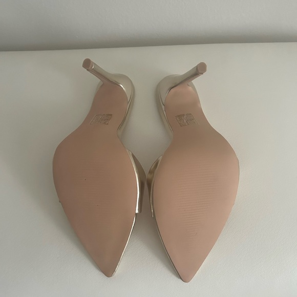 Gold mule heels - Picture 4 of 7